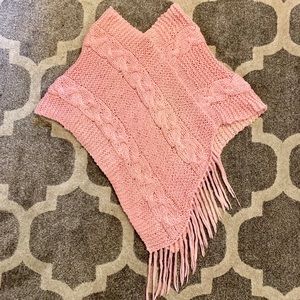 Baby Pink Cape | Poncho | M